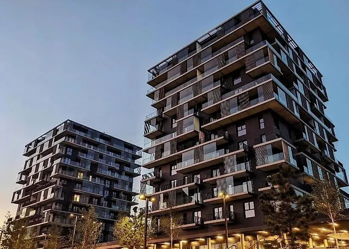 Lägenhet Tulum Apartament-top Design-free Garage-bath-projector-view-gym-wine-next To Spodek, Mck, Nospr Katowice