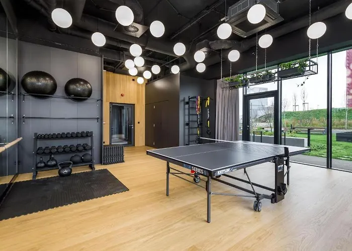 Tulum Apartament-top Design-free Garage-bath-projector-view-gym-wine-next To Spodek, Mck, Nospr Lägenhet